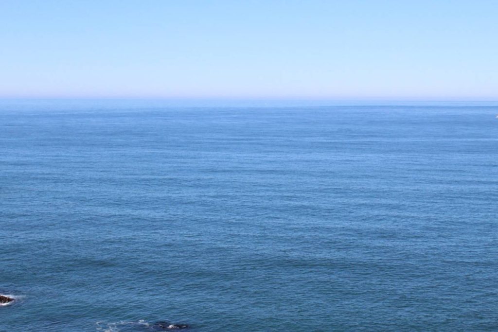 Photo of the beautiful Pacific Ocean from Brookings Sea Haven