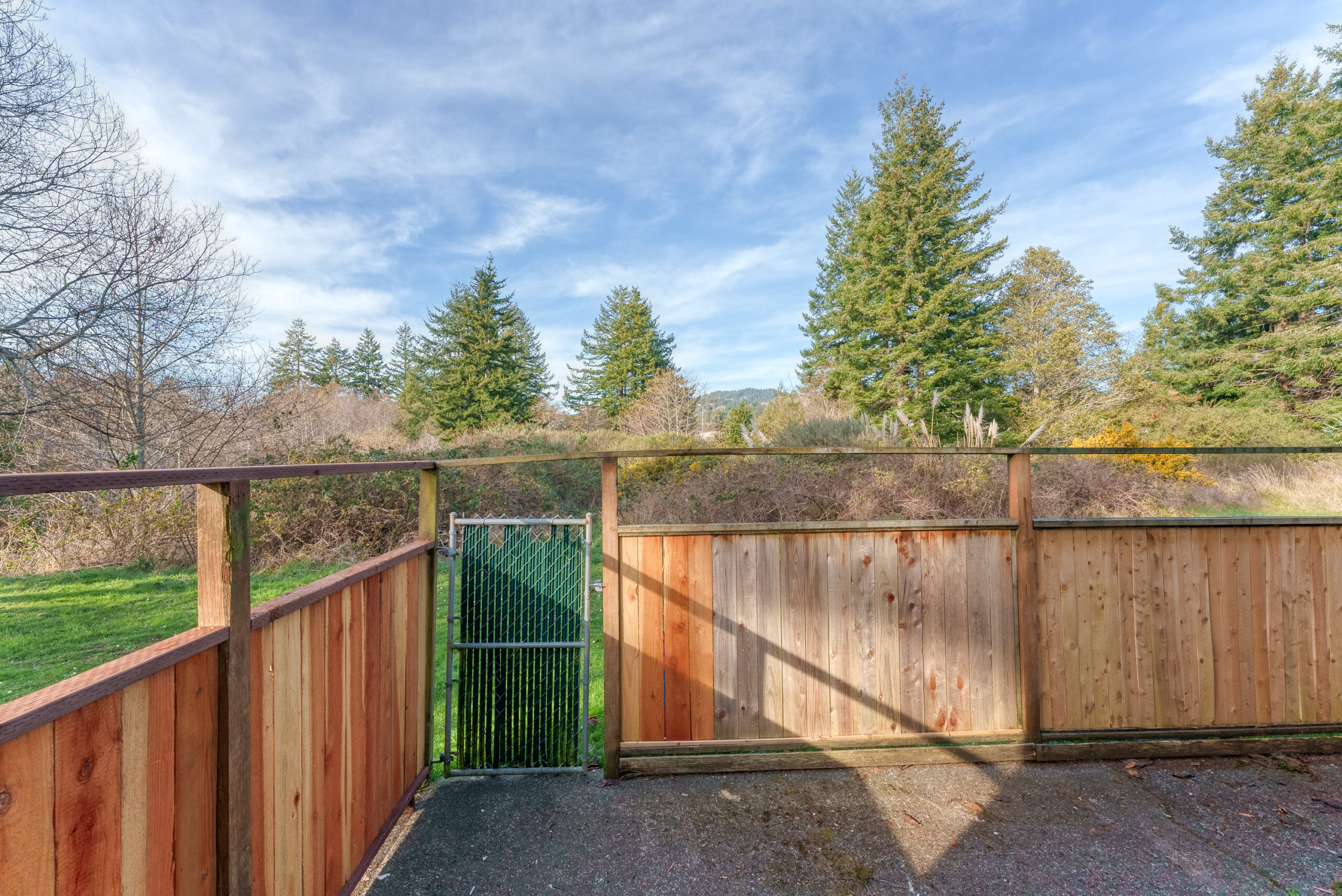 Photo of nicely fenced yard at Coastal Cozy Townhome