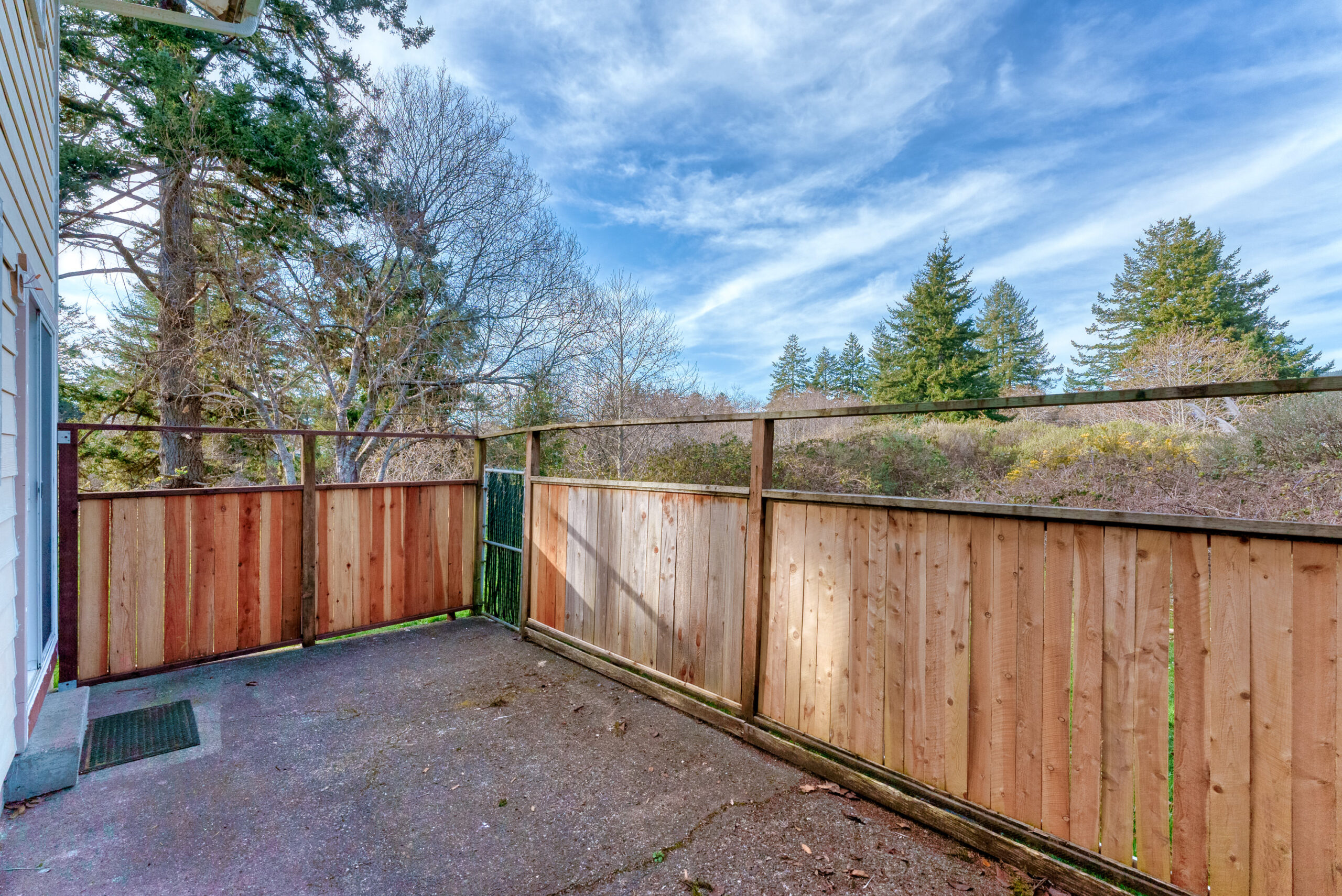 Photo of nicely fenced yard at Coastal Cozy Townhome