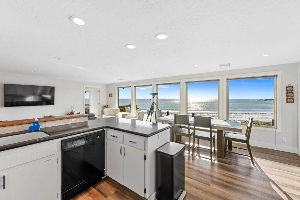 Kitchen at Whale Watcher Beach House - a Brookings Oregon Vacation Rental