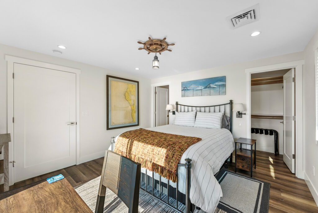 Bedroom in Whale Watcher Beach House - a Brookings Oregon Vacation Rental