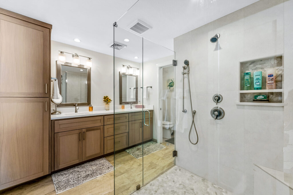 Bathroom in Whale Watcher Beach House - a Brookings Oregon Vacation Rental