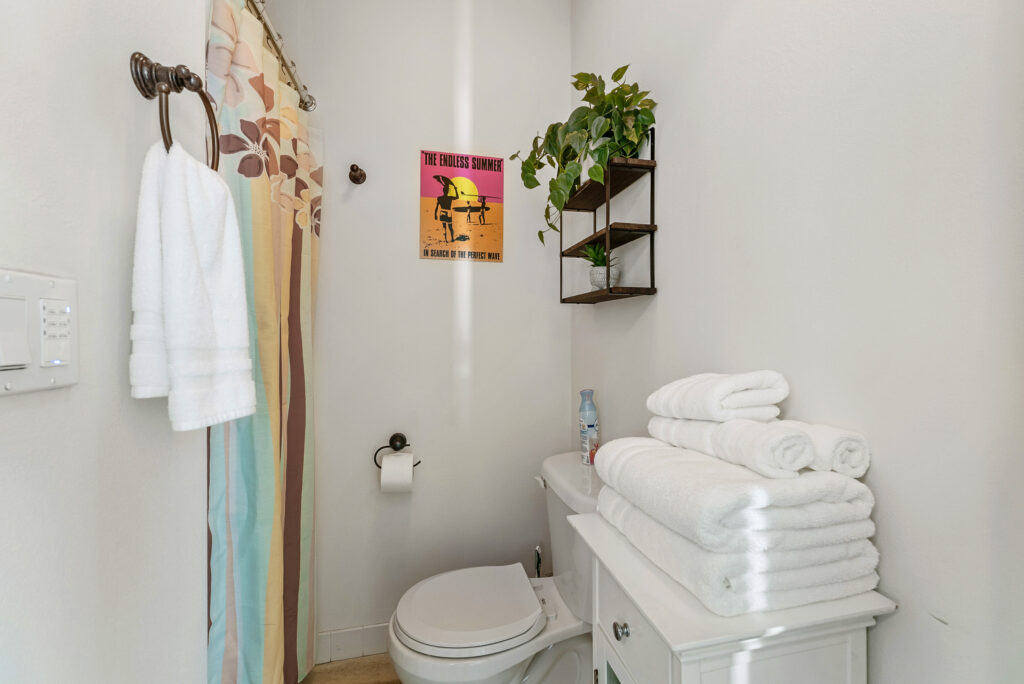 Bathroom in Whale Watcher Beach House - a Brookings Oregon Vacation Rental