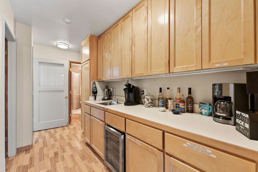 Photo of butler's pantry at Paradise Found - with wine fridge