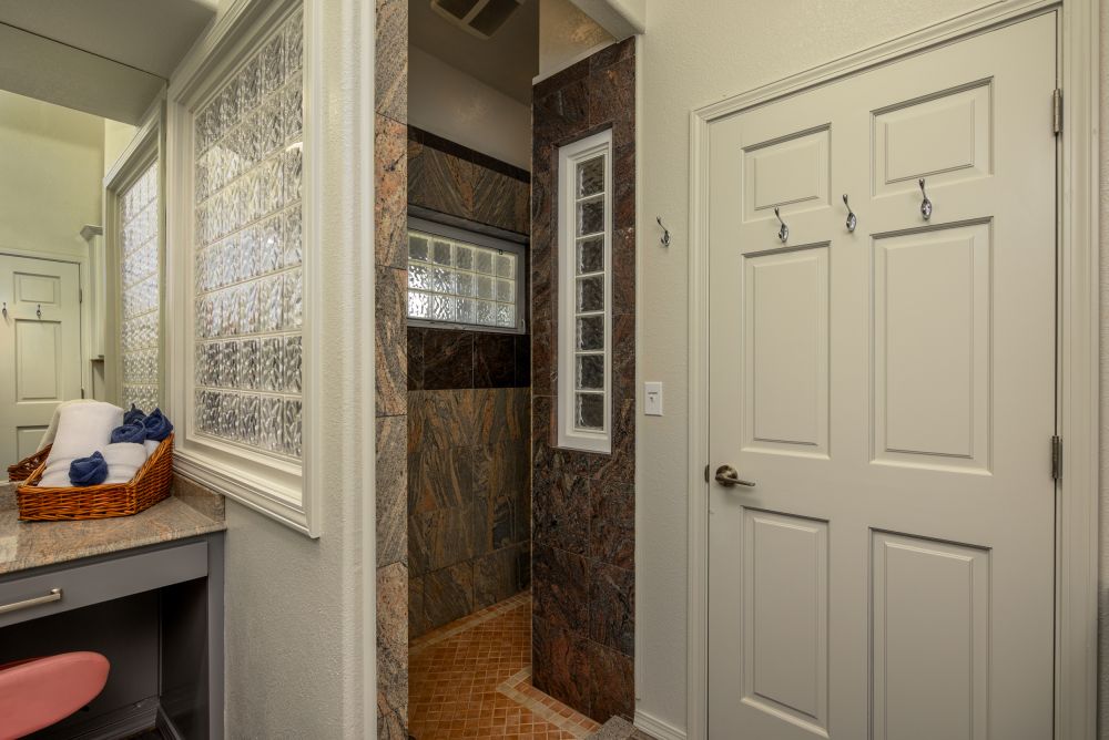 Photo of Master Bath Entry to Shower