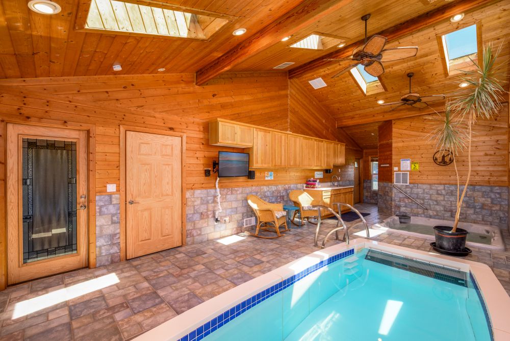 Photo of Heated Pool and Hot Tub at Paradise Found