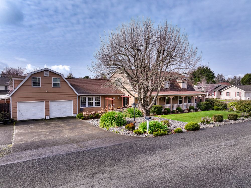 Winchuck River Homestead Aerial