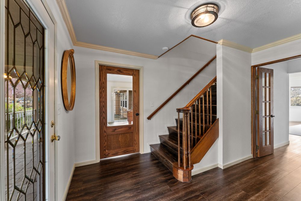 Winchuck River Homestead Entry and Staircase