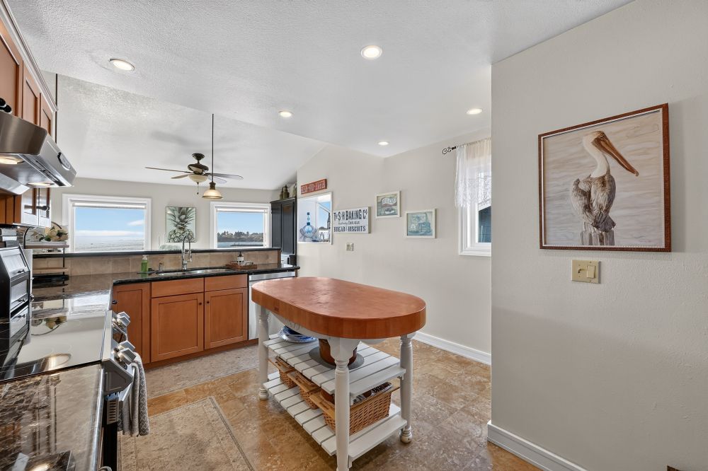 Kitchen at Day Dreamin', A Brookings Vacation Rental Home