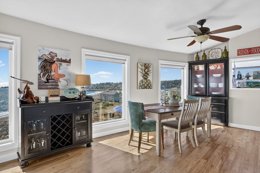 Dining Area at Day Dreamin', A Brookings Vacation Rental Home